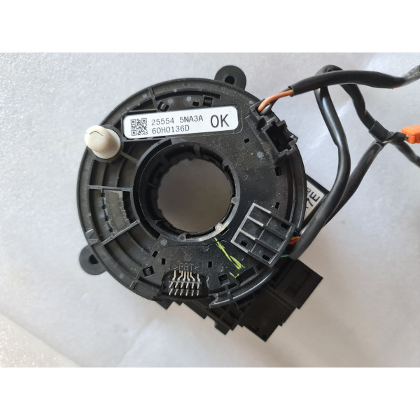 Шлейф руля модуль подушки безпеки  Infiniti QX50 19-25  255545NA3A поломанный разъем 