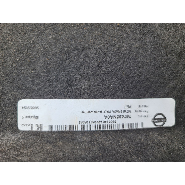 Подкрылок задний левый правый Infiniti QX50 QX55 18-26 767485NA0A