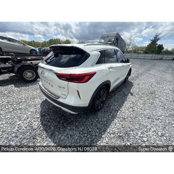 В разборе Infiniti QX50 ляда, капот, дверь есть все в наличии.