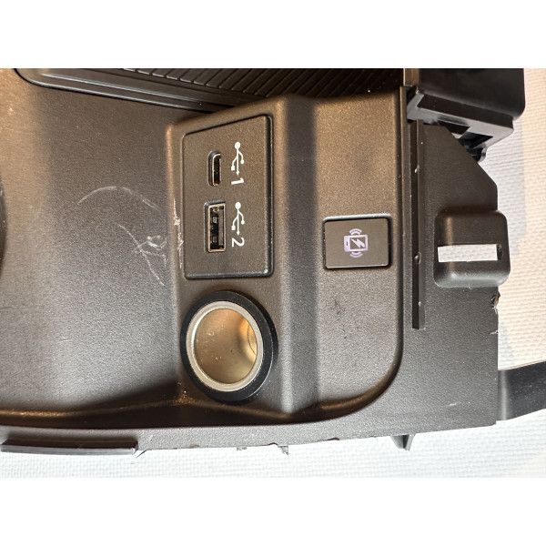 Бокс кишеня центральної консолі з підсклянником Infiniti QX50 QX55 J55 19-26 бездротовою зарядкою
