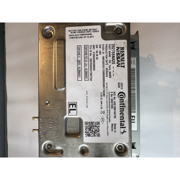 Панель двухэкранного головного устройства мультимедиа 282755NA2E 2591A Infiniti QX50 QX55 J55 19-26