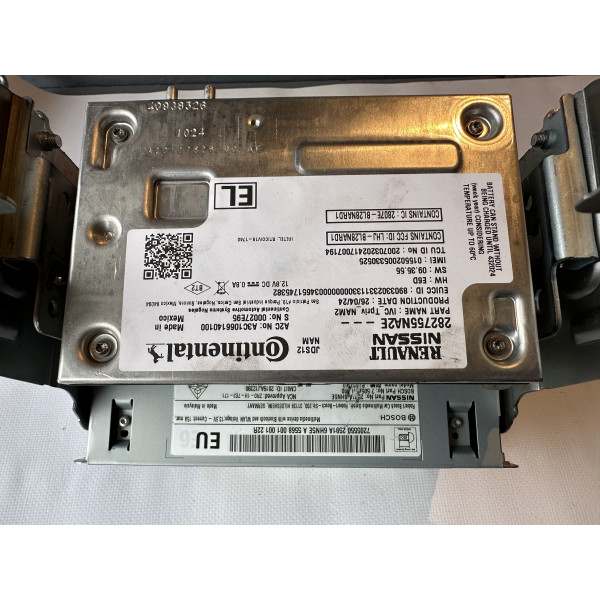 Панель двухэкранного головного устройства мультимедиа 282755NA2E 2591A Infiniti QX50 QX55 J55 19-26